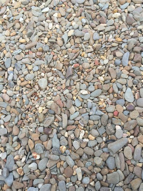 Photo 3 In Our Front Yard Builder Used Pebbles For The Front Area Use