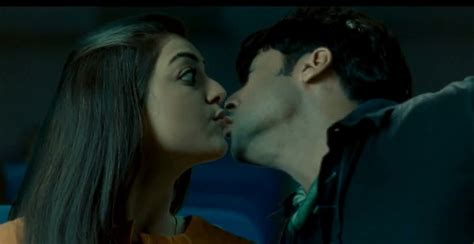 video secret behind kajal agarwal suriya kissing scene in maattrraan