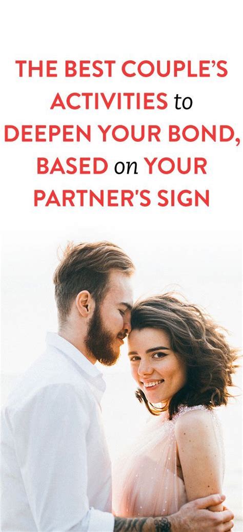 The Best Couples Activities To Deepen Your Bond With Your Partner Based On Their Sign Couple