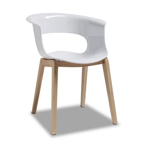 Chaise blanche design  Le monde de Léa