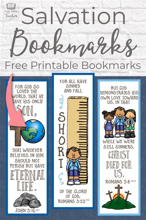 Printable Salvation Bookmarks Artofit
