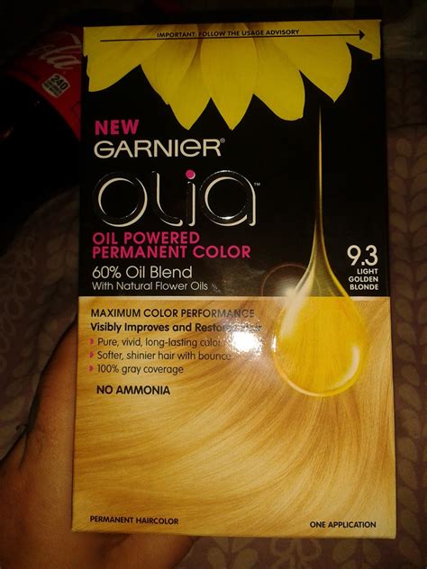 ⠀ boldly flip the calendar! Addict of Everything: Garnier Olia Hair Color