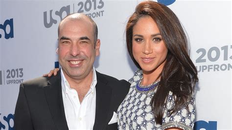 Meghan Markles ‘suits Co Star Rick Hoffman Shares An Unseen Photo Of