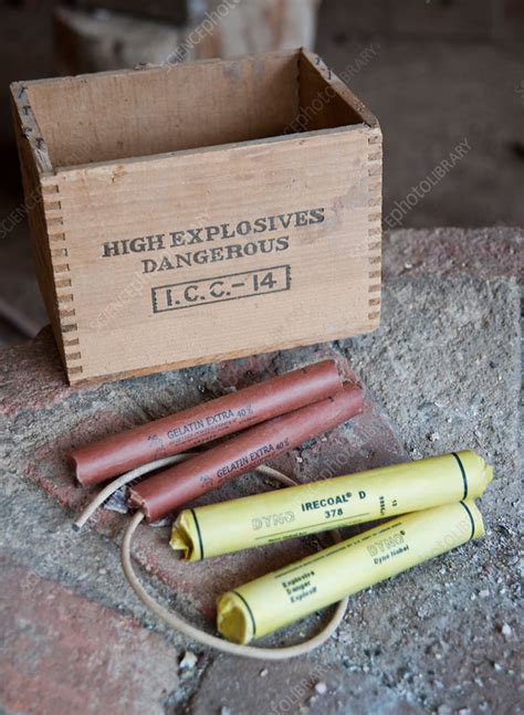 Dynamite Stock Image C0123093 Science Photo Library