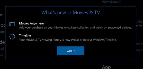 Microsofts Movies And Tv App Now Supports Windows Timeline Mspoweruser