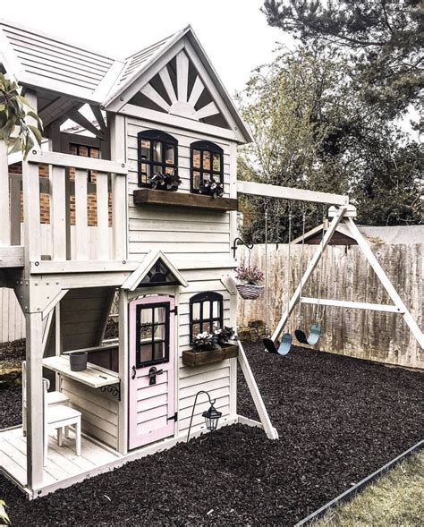 Top 10 Kids Outdoor Playhouses From Instagram The Pink Dream Play