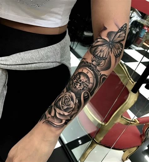 Lower Arm Half Sleeve Tattoo Ideas For Women Viraltattoo