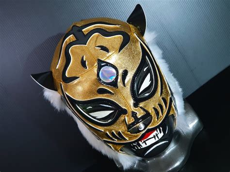 Tiger Mask Wrestling Mask Luchador Costume Wrestler Lucha Libre Mexican Mask Maske Cosplay
