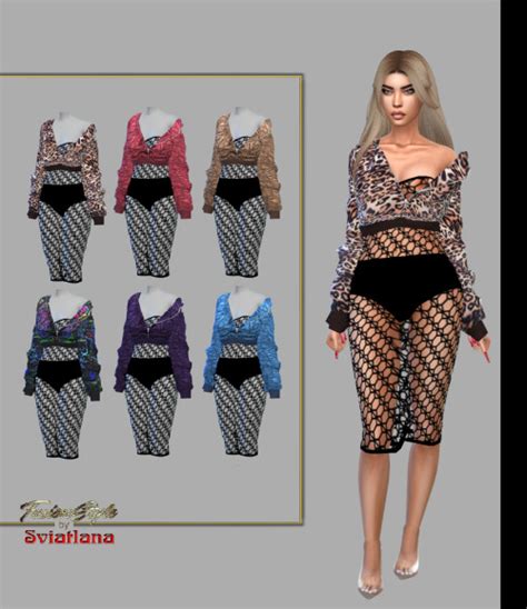 Sexy Clothes Pack 2 Fusionstyle By Sviatlana Downloads The Sims 4