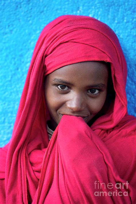 Ethiopian Girl In Harar Photograph By Tony Camacho Fine Art America