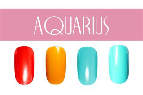 Nail Color By Zodiac Sign