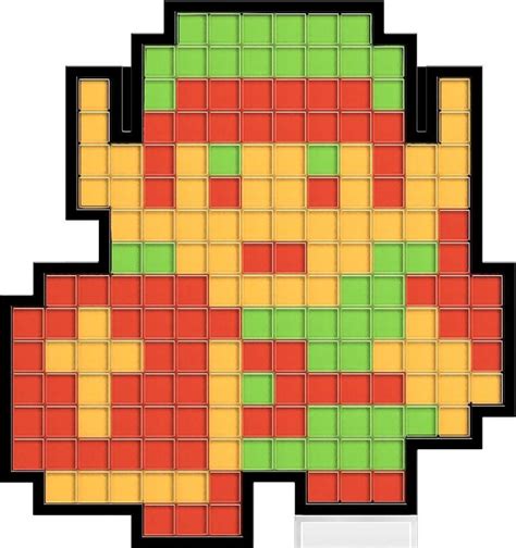 An Image Of A Cross Made Out Of Squares