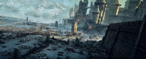 Fantasy Battle Wallpaper By Stefan Morrell