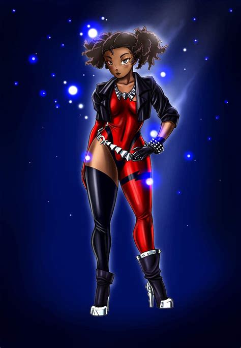 Entry 35 By Dorianludewig For Draw A Duo Super Hero African American Anime Female Characters