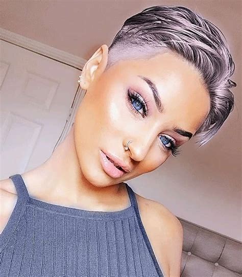 Trendy Short Pixie Haircut Cool Pixie Hairstyle For Women Short Hair Popular Haircuts