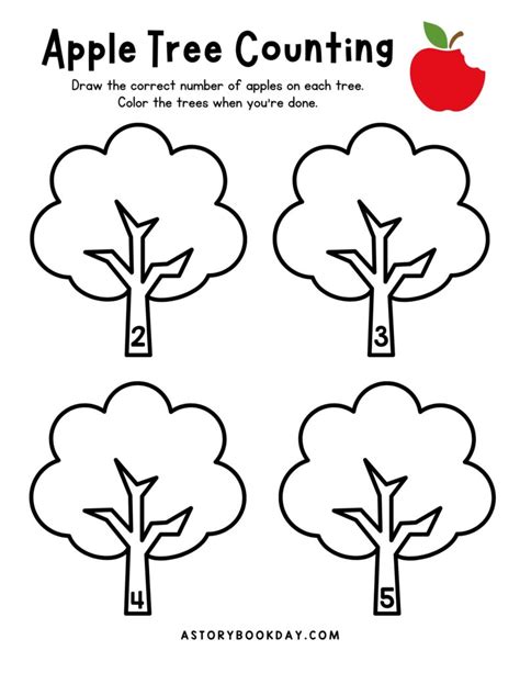 Apple Pre Worksheets Worksheets For Kindergarten