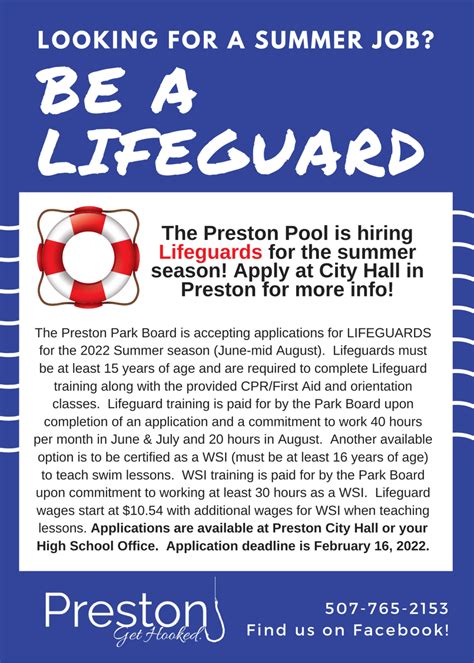 2022 Lifeguards And Swimming Pool Manager Employment Opportunities