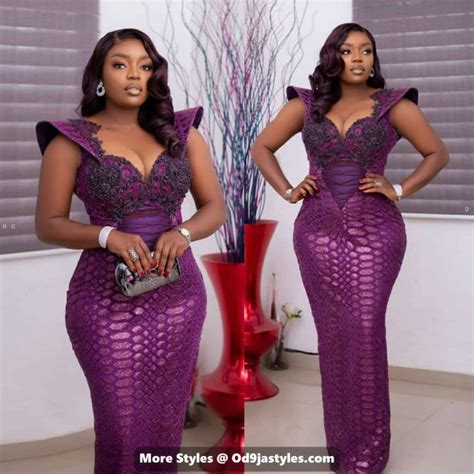50 Photos Latest Asoebi Styles 2021 Best Lace And Ankara Styles For Weddings And Engagements