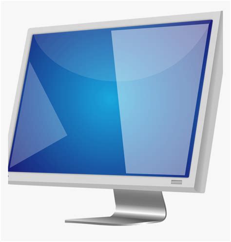 Computer Monitor Clipart Lcd Screen Free Vector Graphic Monitor Vdu