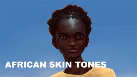 Painting Realistic Skin Tones Acrylic Painting African Skin Tones