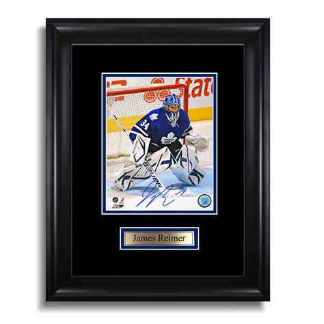 James Reimer Signed Toronto Maple Leafs Framed Photo Heritage Hockey™