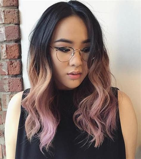20 Glamorous Black Ombre Hair Styles Black Hair Ombre Pink Ombre