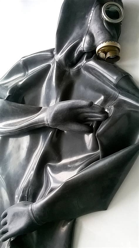 heavy latex rubber suit overall 0 8 mm etsy