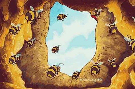 Swarm Of Honey Bees Tag PrimoGIF