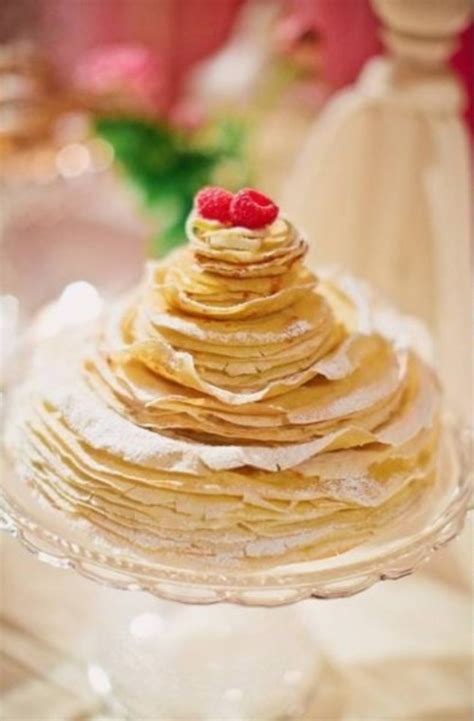 26 Sweet And Yummy Pancake Wedding Cakes Weddingomania