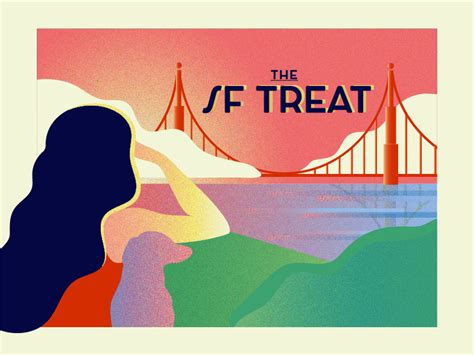 The San Francisco Treat By Shirley Wong On Dribbble