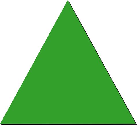 Green Triangle Pattern Block Png Download Green Triangle Pattern