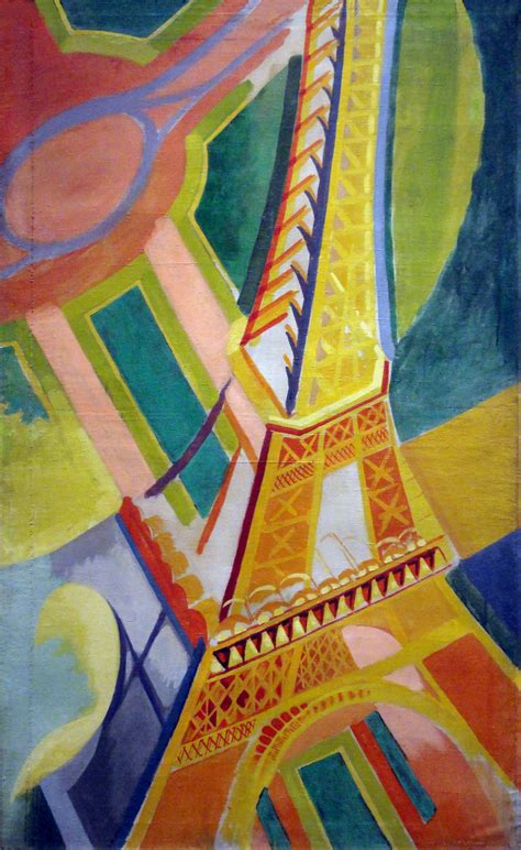 Filerobert Delaunay 1926 Tour Eiffel Oil On Canvas 169 × 86 Cm