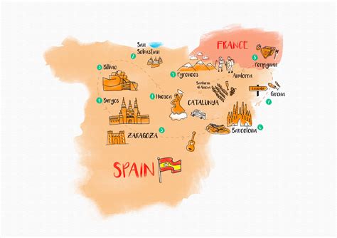 Map of spain is dedicated to providing royalty free maps of spain for use on your websites. Souperchefannatravels | Take Me To Spain