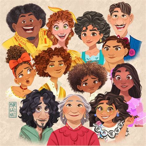 M A R G A N As Instagram Profile Post “the Madrigals 💛 Encantomovie Disney • • • Encanto