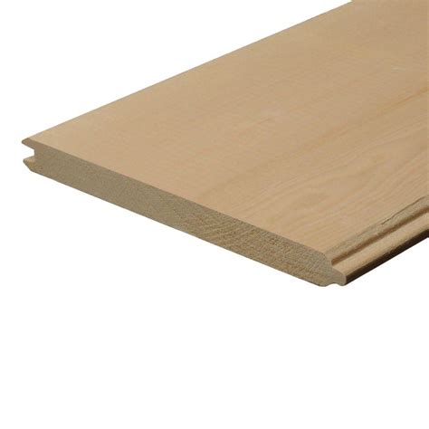 1 In X 8 In X 8 Ft Pine Tongue And Groove Board 748401 The Home Depot