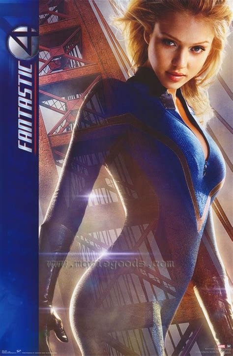 Jessica Alba As Invisible Woman In Fantastic A View From The Beach Rule Saturday Mujer