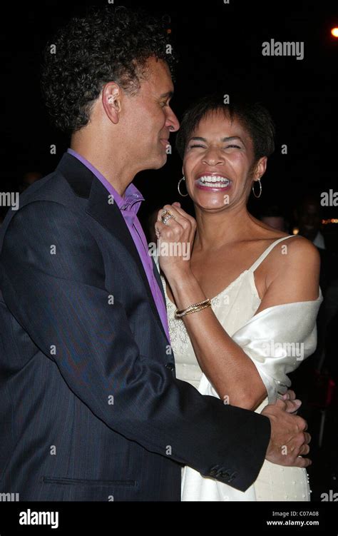 Brian Stokes Mitchell And His Wife Actress Allyson Tucker After Party