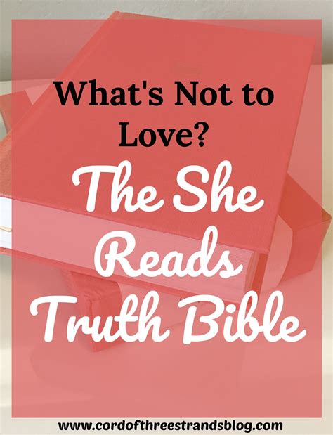 She Reads Truth Bible Review She Reads Truth Bible Bible Study Plans