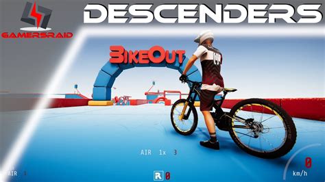 How To Do The Bike Out Course In Under 7 Minutes Descenders Youtube