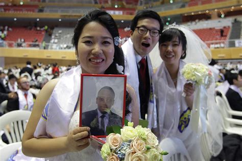 Thousands Of Couples Marry In Mass Wedding At Moonies Church In South