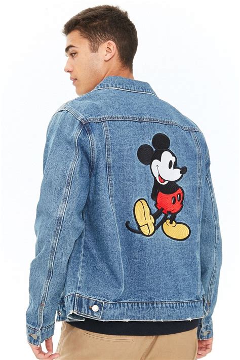 Mickey Mouse Denim Jacket Disneyland Outfits Denim Jacket Denim