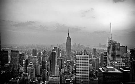 New York City Wallpaper Black And White New York City 855337 Hd
