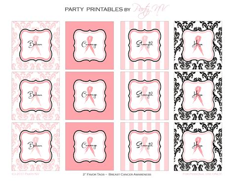 Free Printable Breast Cancer Awareness Images