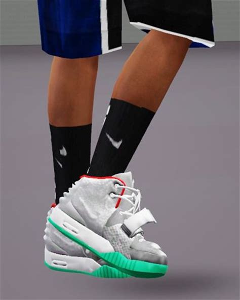 Yeezy 2 By Chunkysims Sims4 Shoes Sims 4 Cc Shoes Sims 4 Children