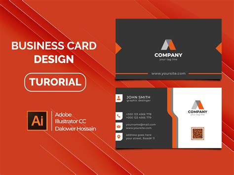 Adobe Illustrator Business Card Template