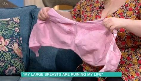 Mother With 48J Cup Breasts That Keep Growing Says She S Terrified They