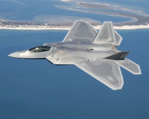 United States Air Force F 22a Raptor Stealth Fighter Jets Panama