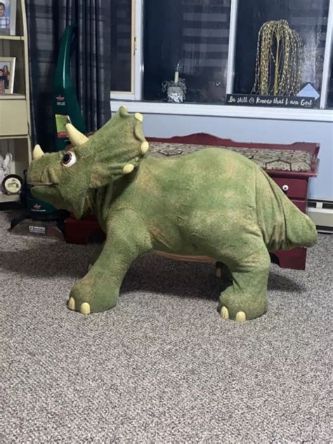 Playskool Kota My Triceratops Dinosaur Animatronic Life Sized 3ft Tall