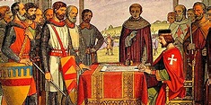 El rey de Inglaterra Juan sin Tierra firmó en 1215 la Carta Magna ...