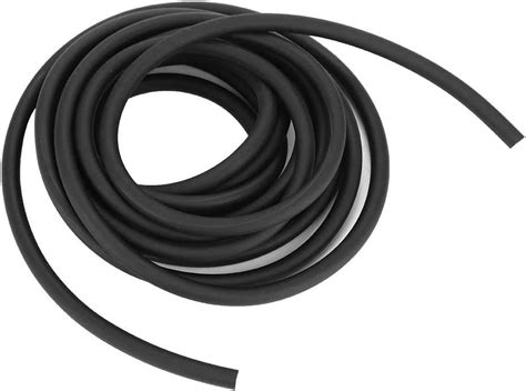 Alomejor 13510m Rubber Tubing Black Natural Latex Tube Tubing Band For Catapult Tube Elastic